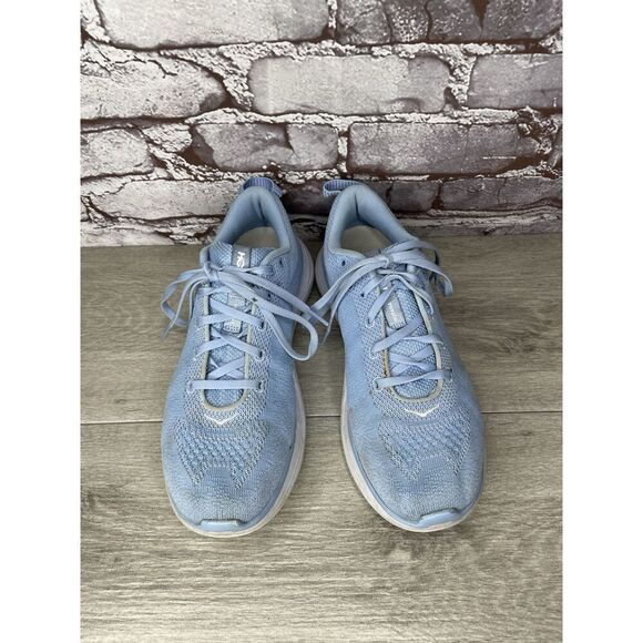 Hoka One One Hupana Flow Blue Fabric Running Shoes Sneakers Women Sz 8M US/40EU - Picture 14 of 16